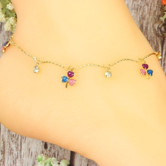 "Dainty Anklet for Women – Elegant Everyday Jewelry & Perfect Gift | MLCRC1025 - Picture 9 of 10